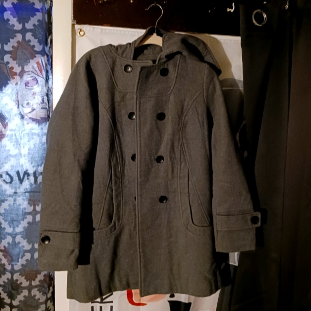Tanming Double Breasted Wool Jacket